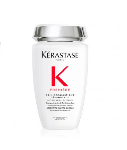 Декальцинуюча шампунь-ванна для відновлення всіх типів пошкодженого волосся Kerastase Premiere 