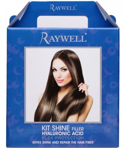 Набор для восстановления и блеска волос Raywell Shine